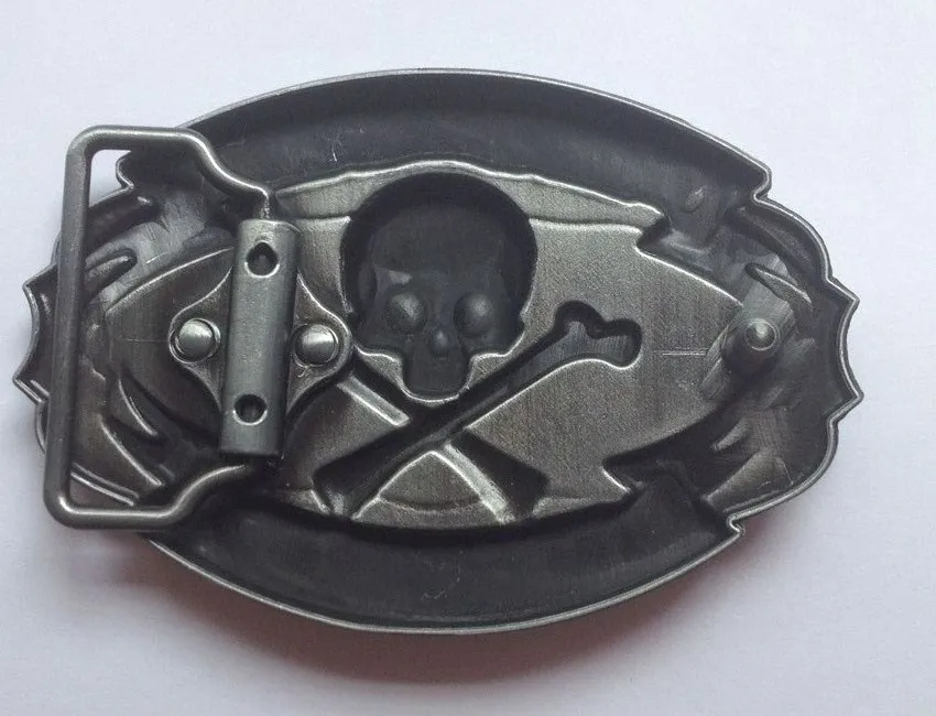 Байкерский ремень с пряжкой и черепом для старой школы | Дом сад