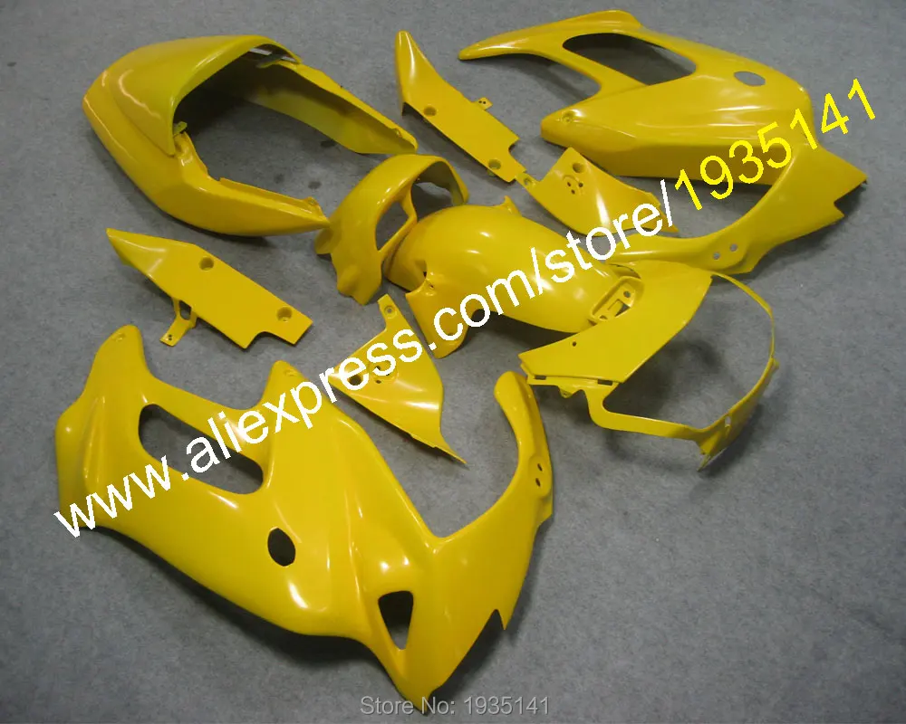 Популярные желтые Запчасти для мотоциклов Honda VTR1000F 1997 2005 VTR 1000F 97 98 99 00 01 02 03 04 05