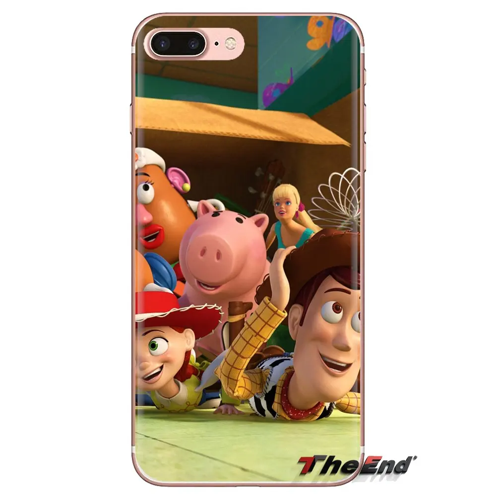 История игрушек 3 Базз Лайтер Вуди Прозрачная мягкая сумка чехол для iPod Touch Apple iPhone