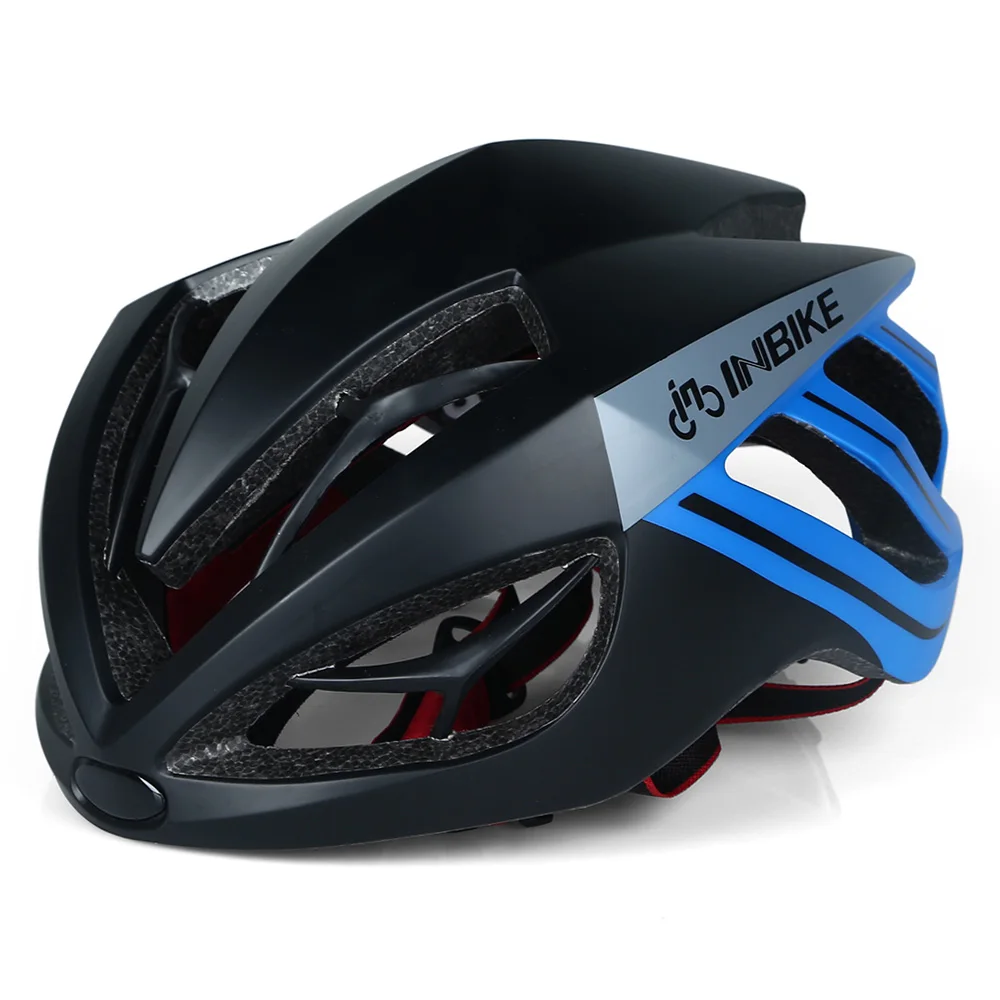 INBIKE мужской женский велосипедный шлем с очками цельно-формованные велосипедные