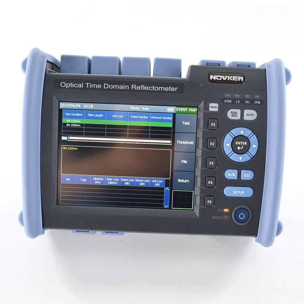 Многофункциональный PON OTDR NK6000 OL1 1310/1550/1625 37/35/35 дБ Встроенный волоконный источник