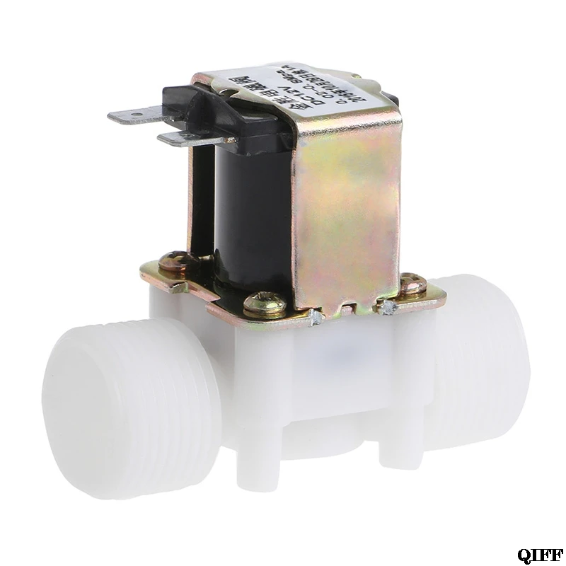 3/4 &quotDC 12V PP N/C Электрический Соленоидный клапан устройство управления водой