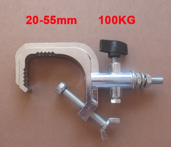 

Top quality aluminum tube clamp, lighting clamp / Lighthook for stage truss 20-55mm 100KG