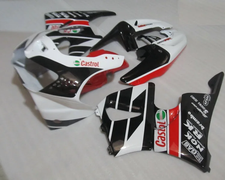

White red black Fairings for H CBR900RR 919 98 99 CBR 900RR 1998 1999 CBR919 1998 1999 fairing parts