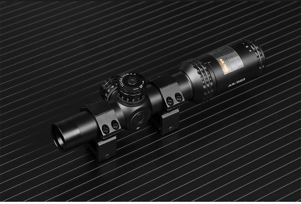 1-4x24 AR оптика капля AR 223 тактический прицел Riflescope с мишенью Turrets охотничьи прицелы для снайперской винтовки