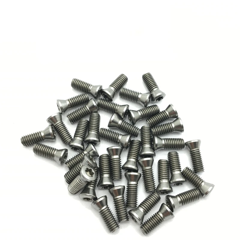 M5*10 M5*12 M5*14 M5*15 M5*16mm M5*23mm M5*25mm 50pcs CNC lathe tool spare screws for Replaces Carbide Inserts accessories |