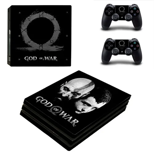 YSP4P-2136 God of War 4 PS4 Pro наклейка для sony playstation 4 Pro консоль и контроллер для Dualshock 4 PS4 Pro наклейка s Наклейка виниловая - Цвет: YSP4P-2136