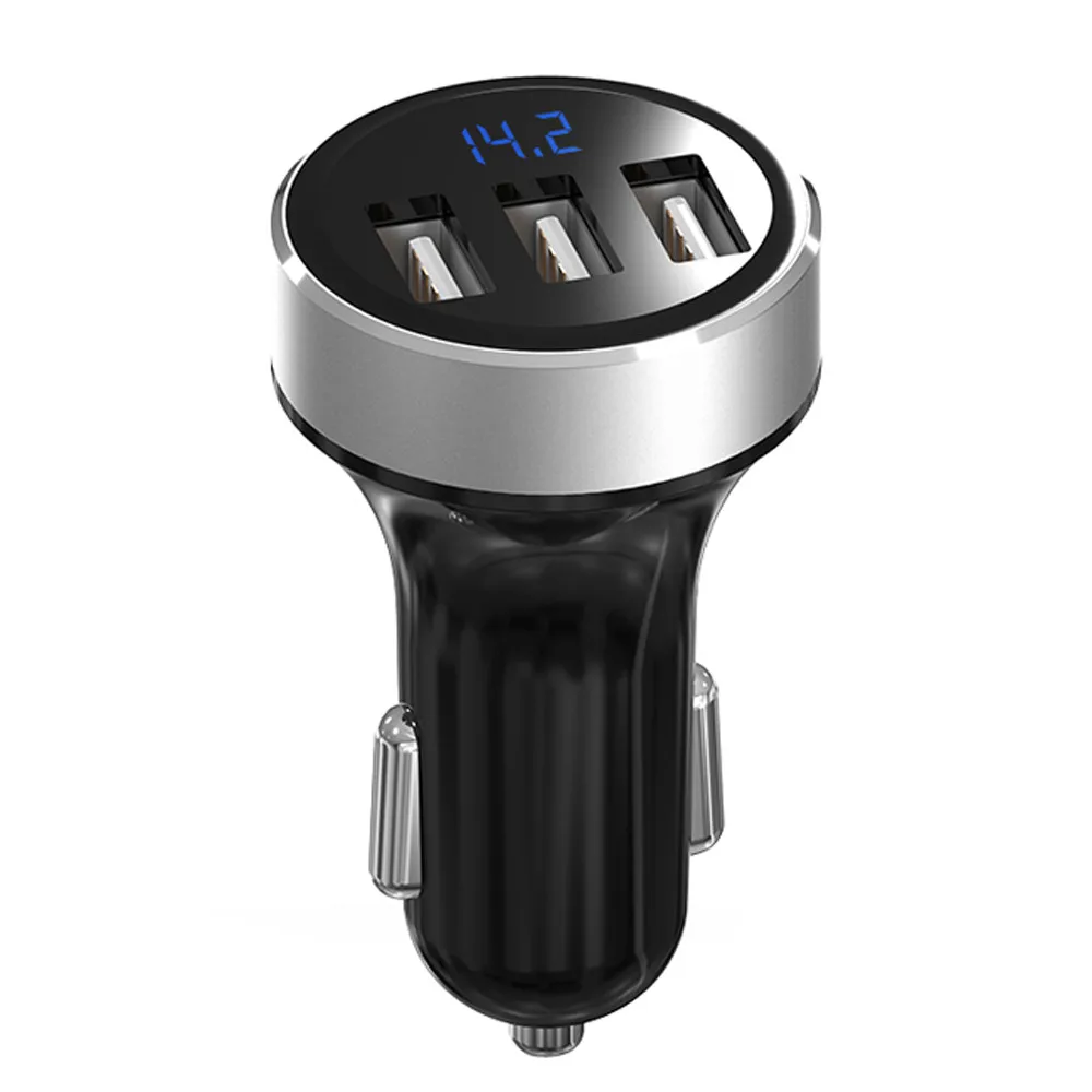 EPULA высокое качество Интеллектуальный портативный 3USB порта автомобильное