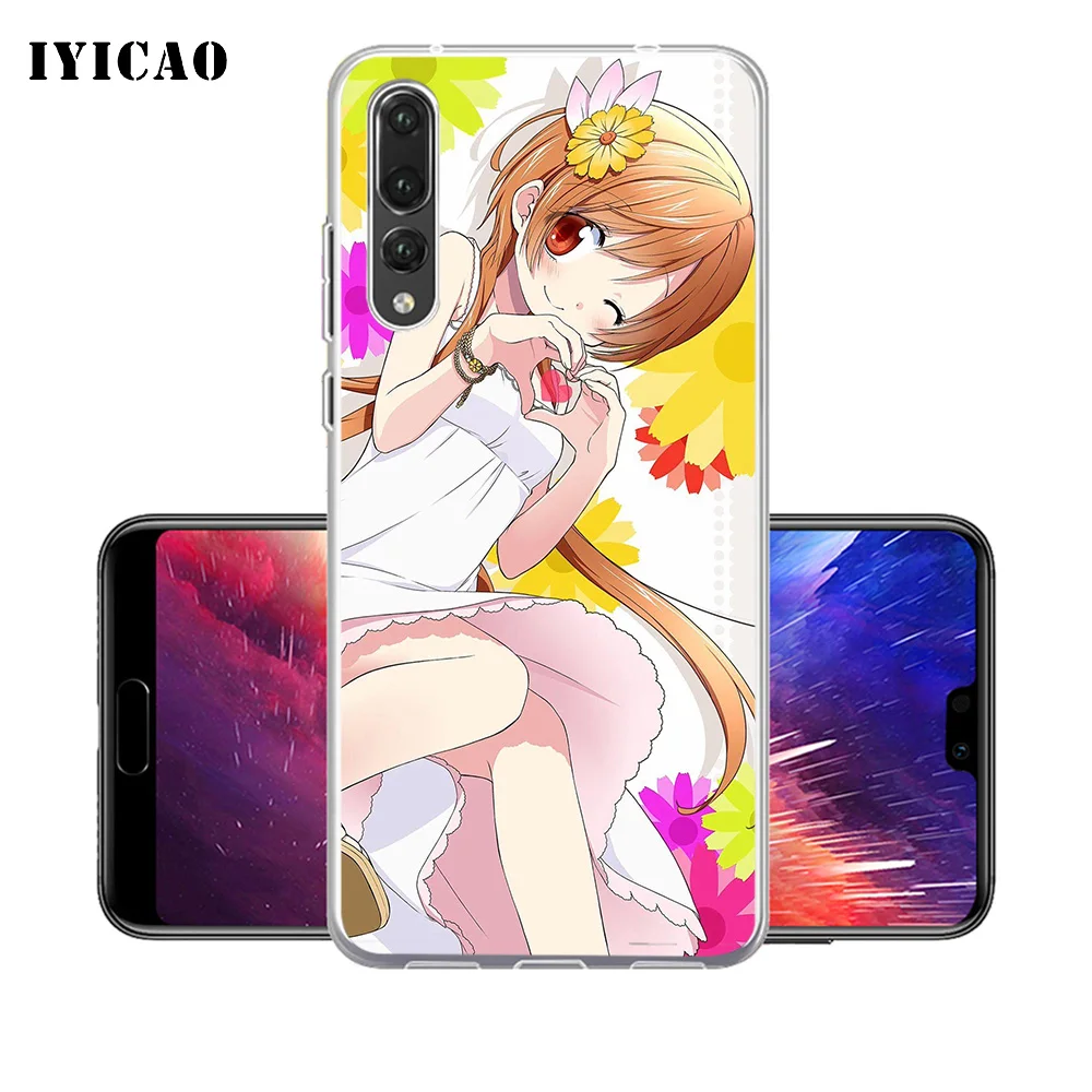 IYICAO Nisekoi Мягкий силиконовый чехол для телефона Huawei P30 P20 Pro P10 P9 P8 Lite P Smart TPU
