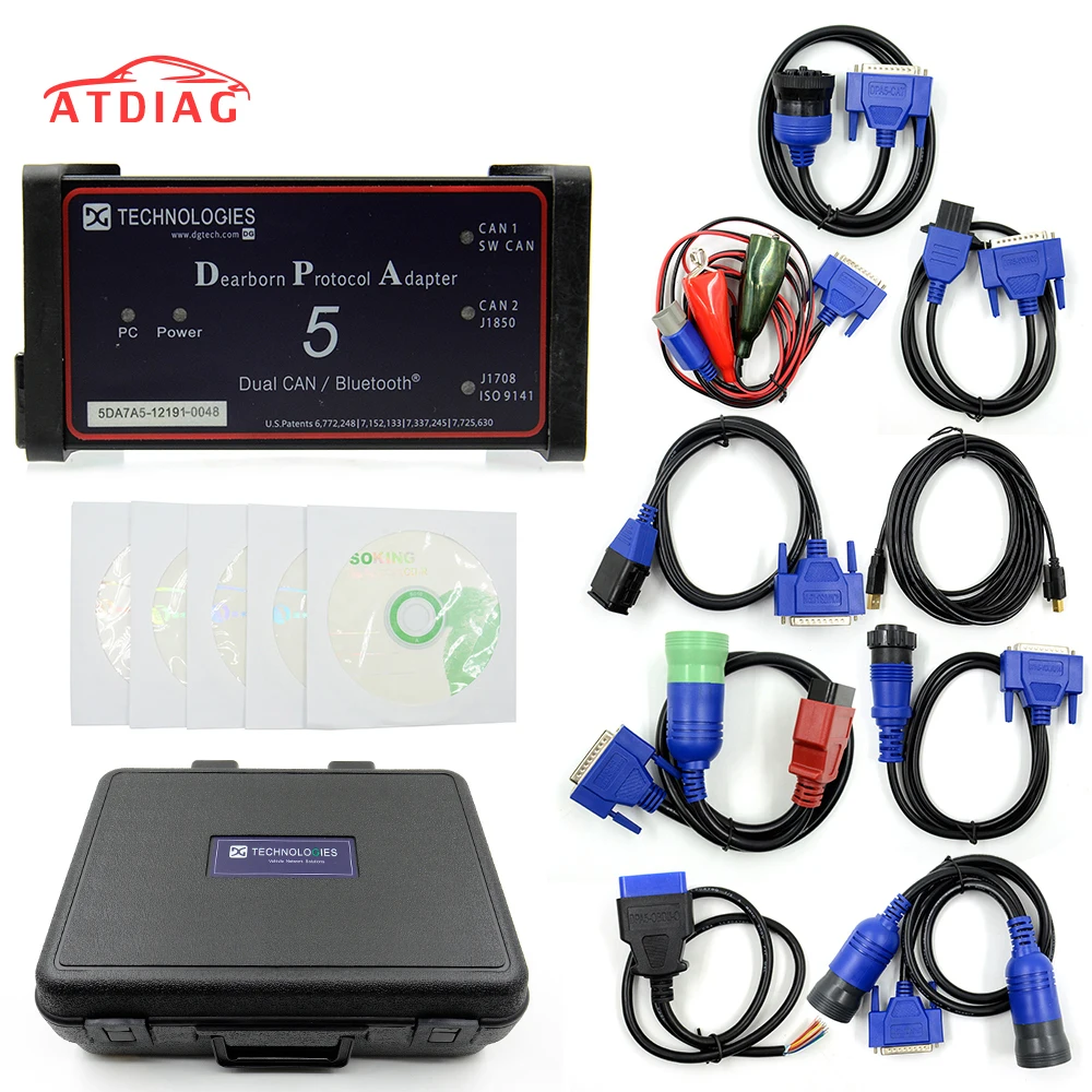 Dearborn Protocol Adapter5 мощный сканер для грузовиков DPA5 без диагностического инструмента