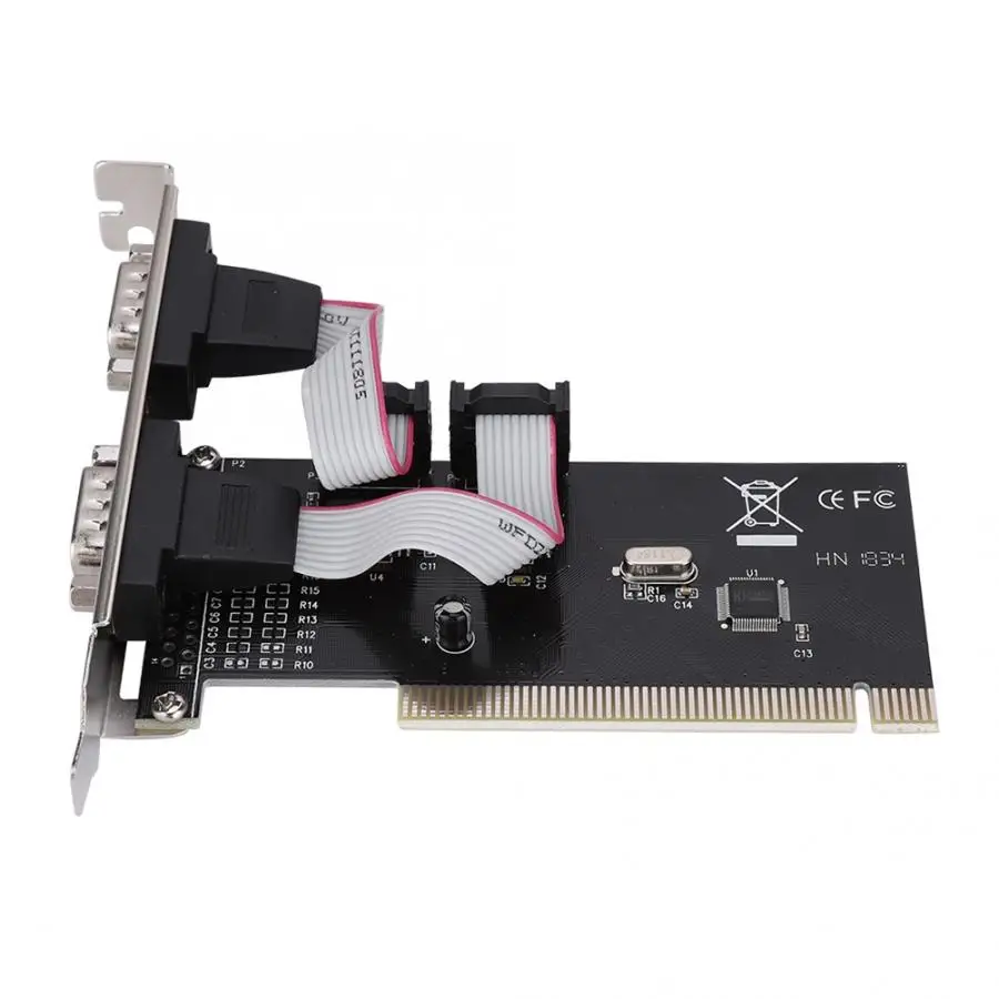 PCI настольная DB9 Pin последовательная карта передачи данных для ОС WINDOWS 2000/2003/XP |