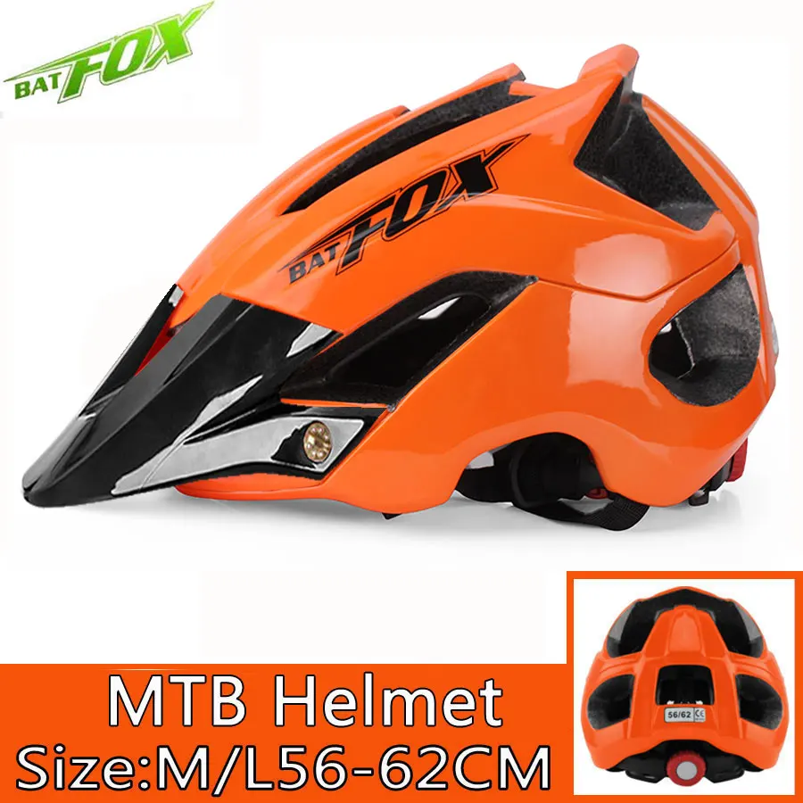 F-5002-AG1 Batfox TRAIL XC MTB велосипедный шлем In-mold дорожный велосипедный шлем женские горные велосипедные шлемы Защитная крышка велосипедный шлем - Цвет: F-5002-AG1