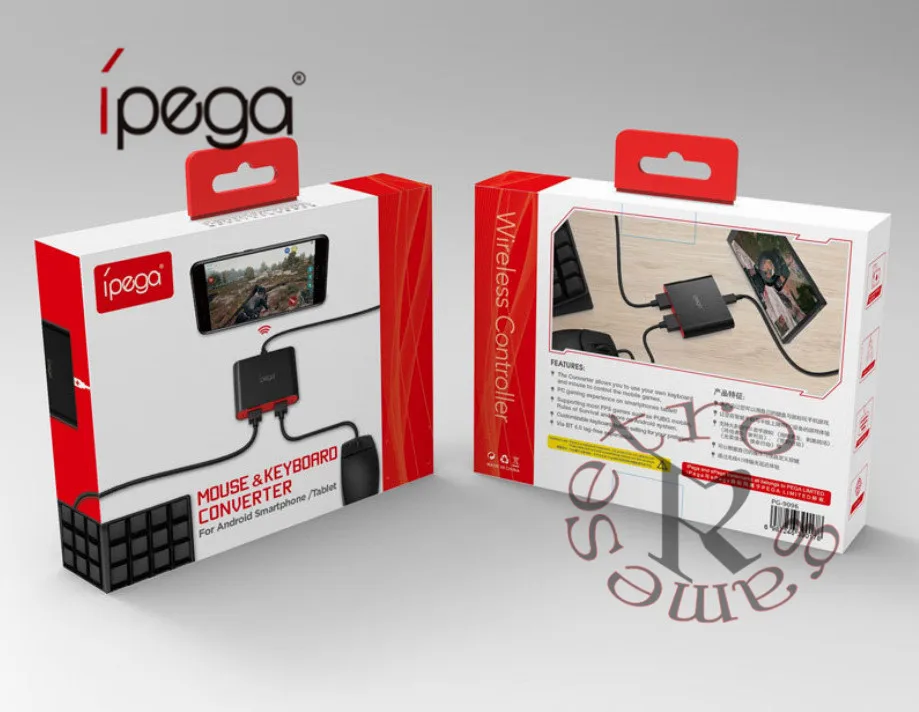 Беспроводная Bluetooth клавиатура мышь конвертер для Android смартфона планшета