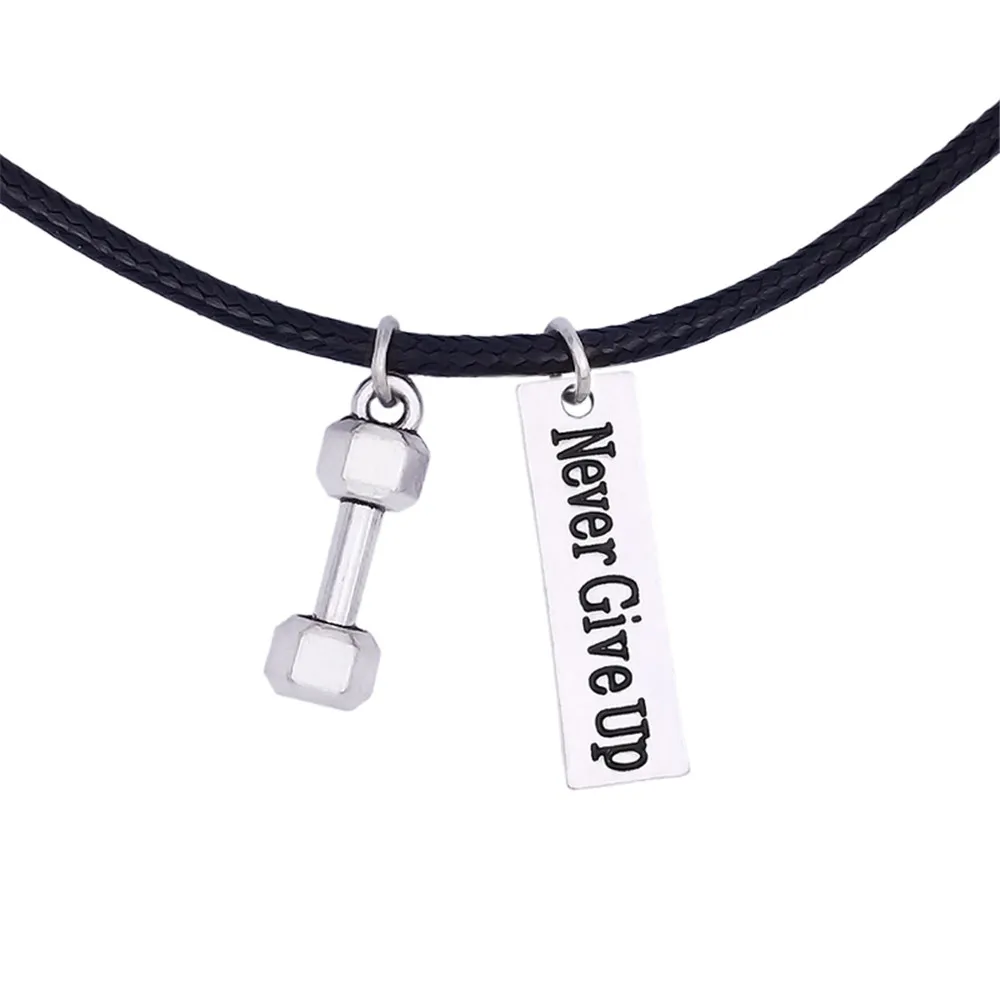 10 шт./лот античный серебряный тональный Кроссфит из металлического сплава для