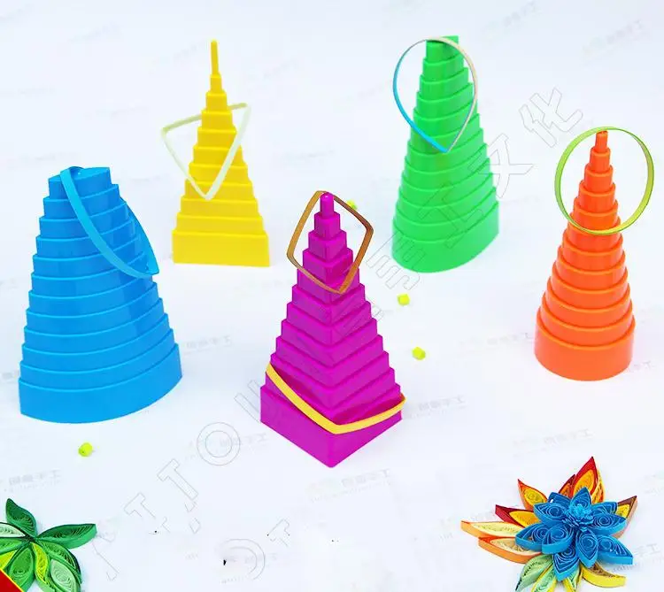 Бумажные Квиллинг шаблоны 5 видов стилей доступны новый дизайн для 3d quilling