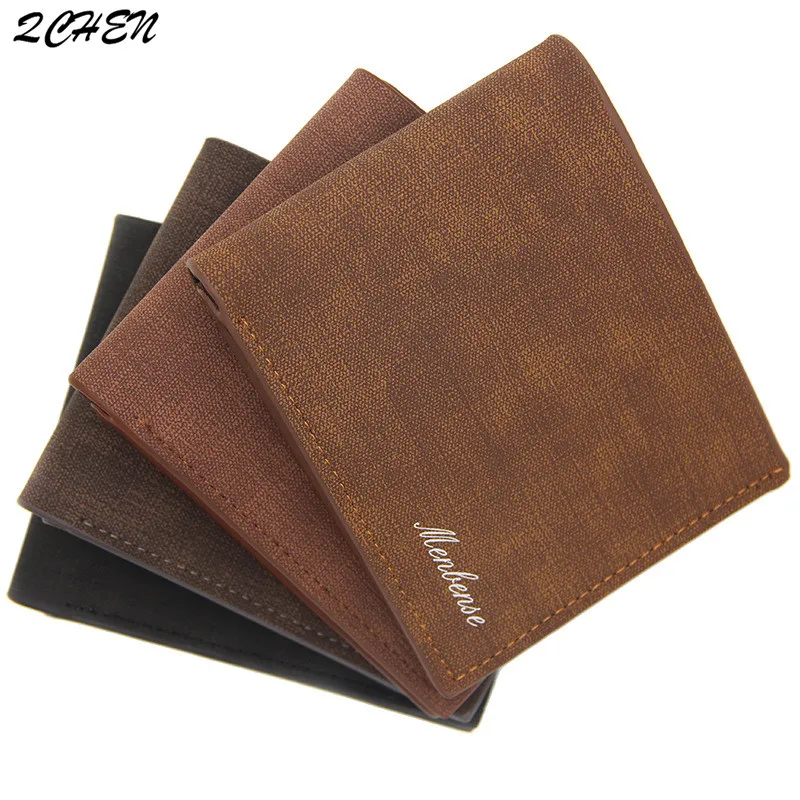 Мужской кошелек модный 2019 мужской с отделением для монет на молнии маленькие