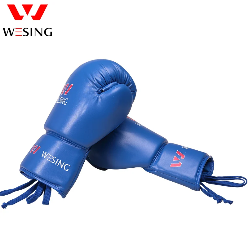 Wesing 8/10/12OZ Pro MMA Muay Thai боксерские спарринговые перчатки для соревнований