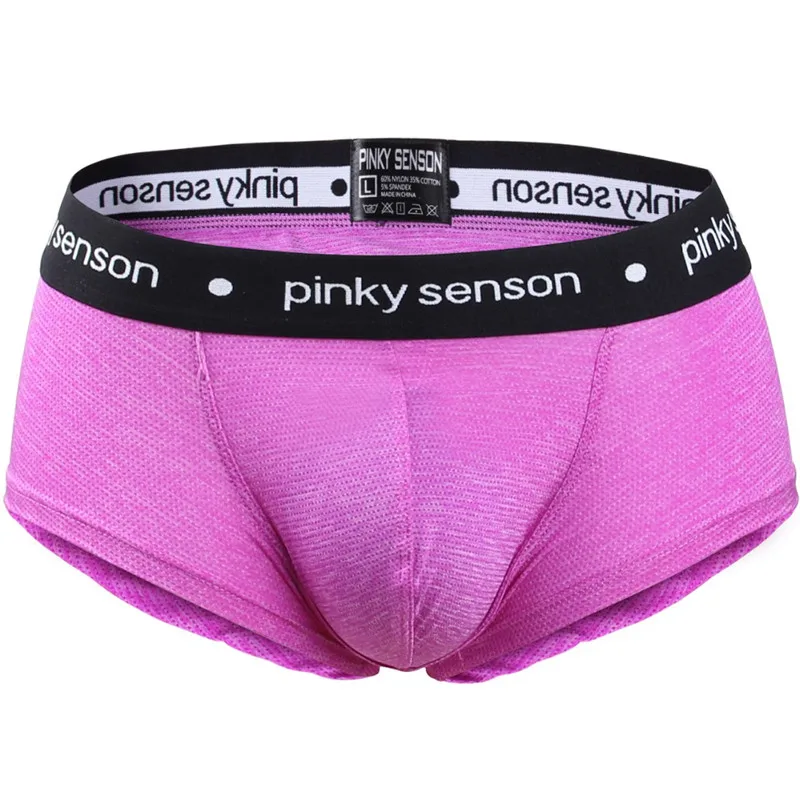 PINKY SENSON новая модная мужская одежда мужские боксеры сексуальное мужское нижнее