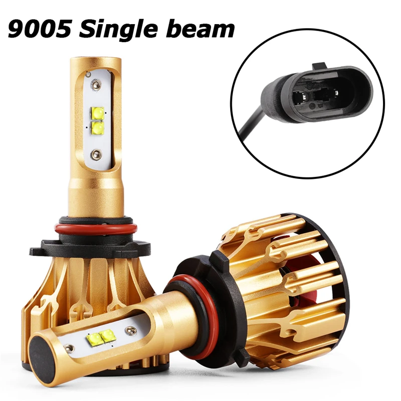 Oslamp T6 светодиодный H4 H7 H11 9005 9006 автомобилей головной светильник лампы 6500 К 70 Вт 7000lm SMD чипы авто светодиодный налобный фонарь лампы Автомобильный светильник 12V