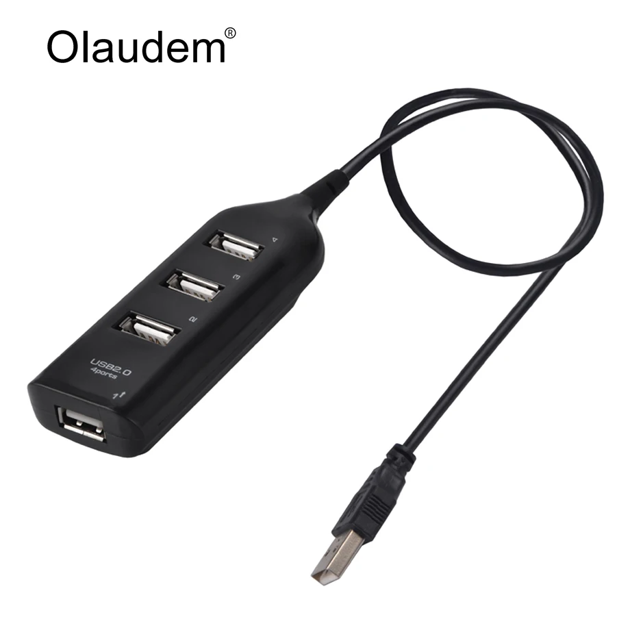 USB Hub 4 порты Высокое скорость 2 0 Переходный кабель передачи данных и разъёмы для