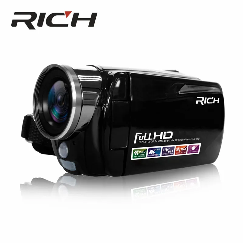 Инфракрасная видеокамера 460S 1080P HD 16x Zoom 3 0 ''TFT LCD Цифровая камера DV DVR Поддержка