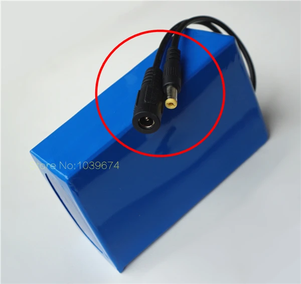 Литий полимерный перезаряжаемый аккумулятор с полной емкостью 12 В 10000 мАч 3 Ач