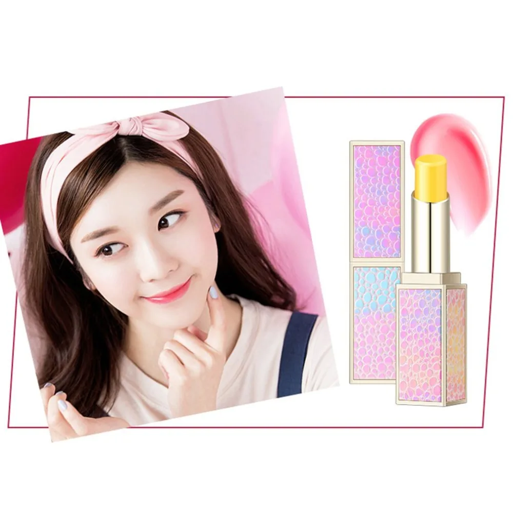 Светло-желтый увлажняющий Сладкий Градиент &quotСладкий&quot Вишневый цвет эффект