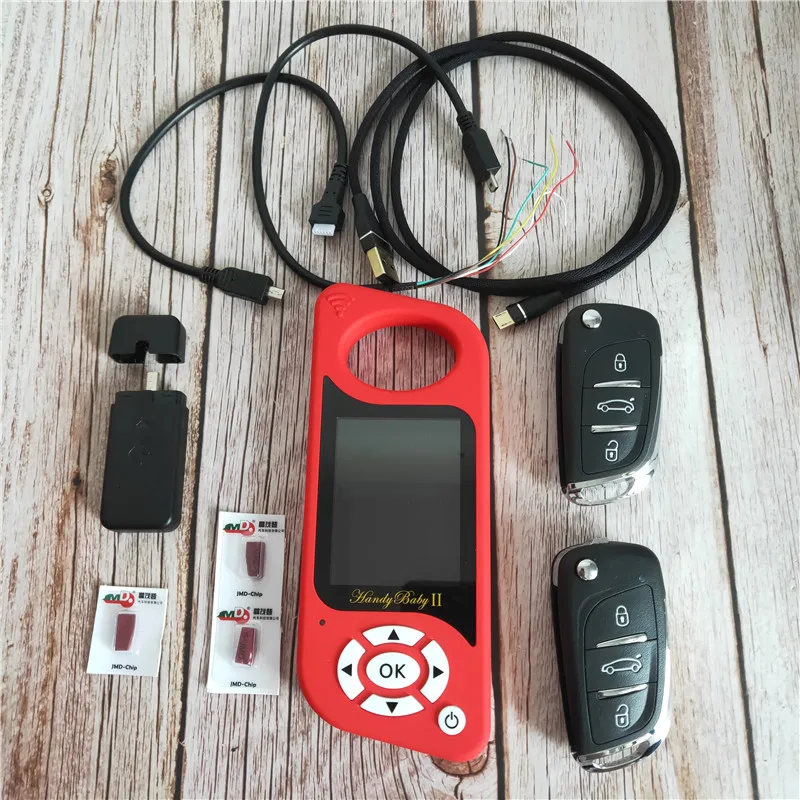 JMD Handy Baby II чип копир ключей автомобиля для 4D/46/48/G/47 чипов программатор 2