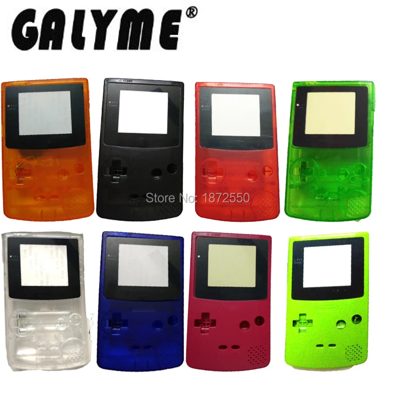 Оптовая продажа разноцветный корпус высокого качества для игровой консоли GameBoy