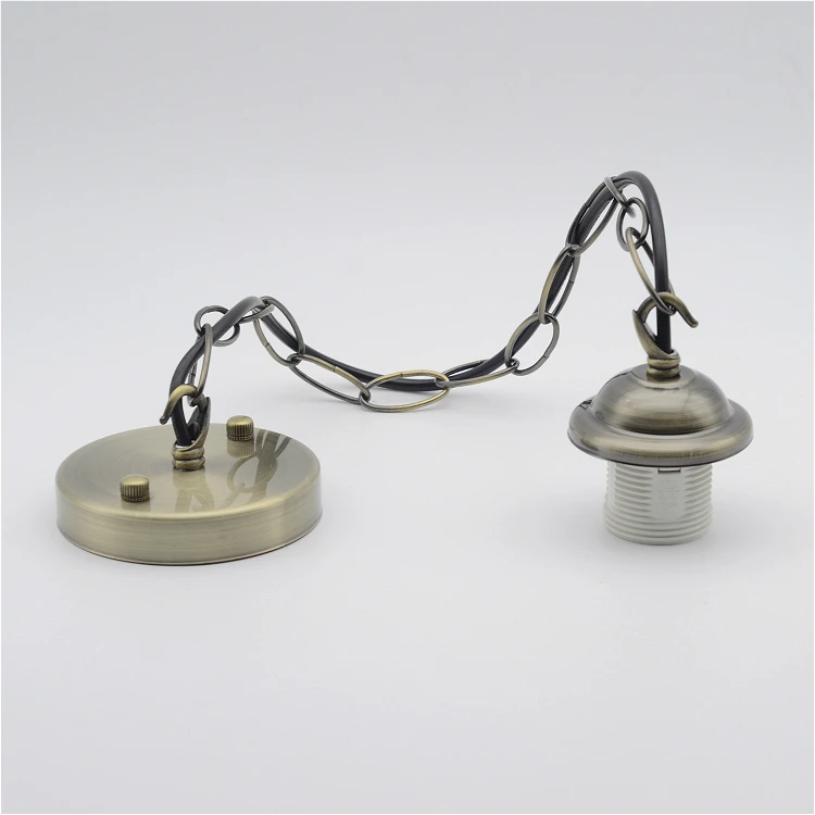 Потолочный навес в виде Розы с цепью и тросом E27 стандартный держатель для люстры