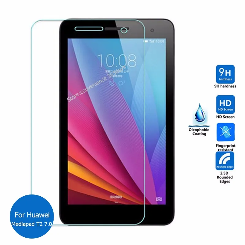 Для huawei Mediapad T2 7,0 защита экрана из закаленного стекла Защитная пленка для Mdeia pad T 2 7 BGO-DL09 BGO-L03 BGO DL09