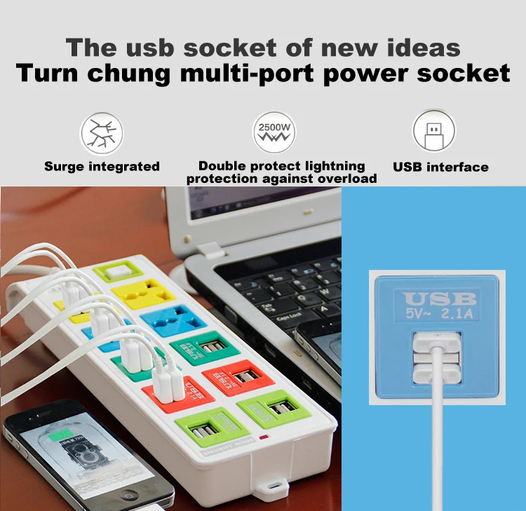 5 в мА usb зарядный удлинитель с EU US AU|strip|strip |