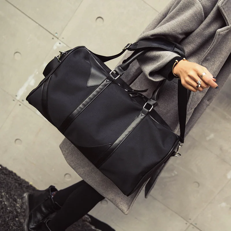 2018 новый черный спортивный Фитнес Gym Bag Для женщин Водонепроницаемый Оксфорд Tote