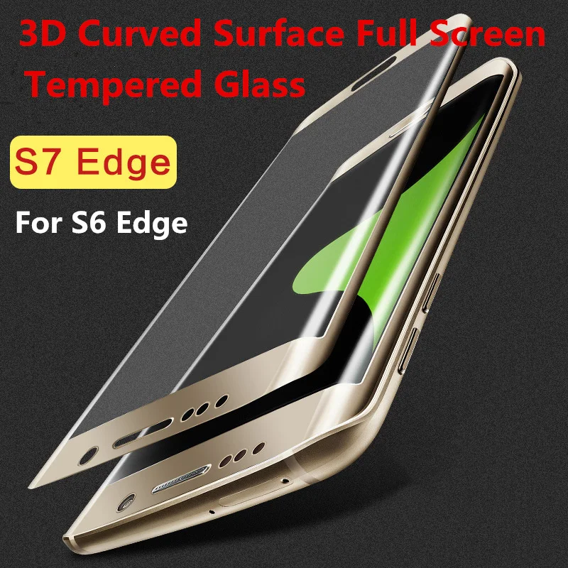 Полное покрытие из закаленного стекла для Samsung Galaxy S9 S8 plus s7 S6 Edge Защитная пленка