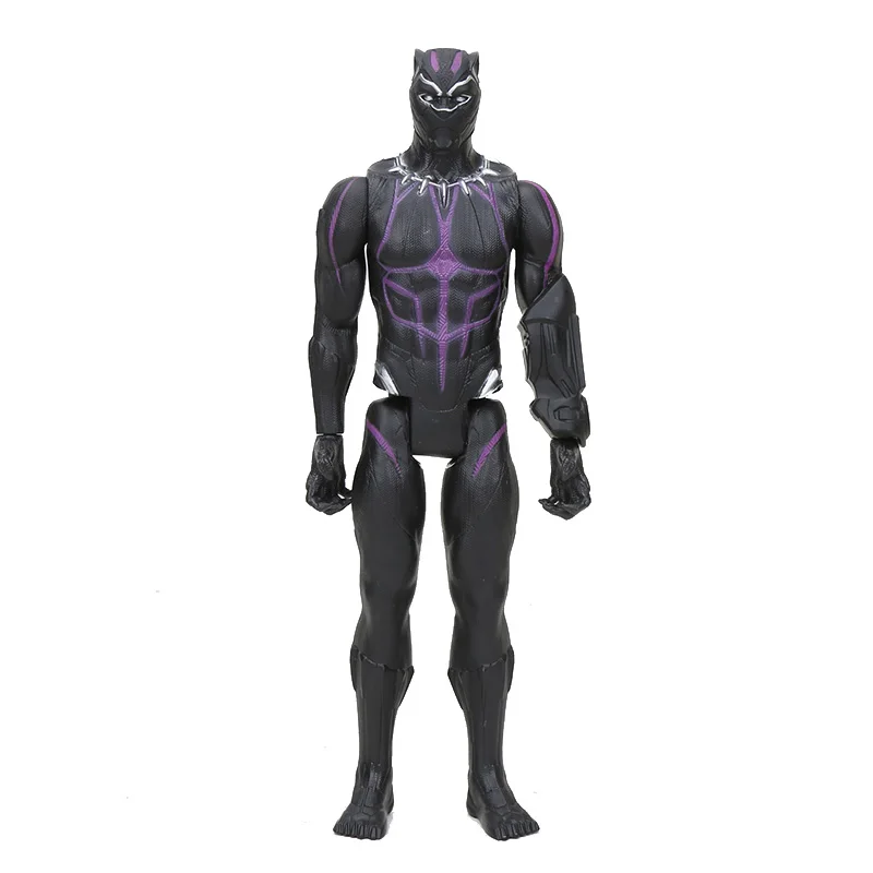 Black Panther bag Marvel Мстители 4 Endgame Antman Ронин Железный человек Тор Капитан Марвел Халк Титан герой серии фигурка игрушка - Цвет: Black Panther bag