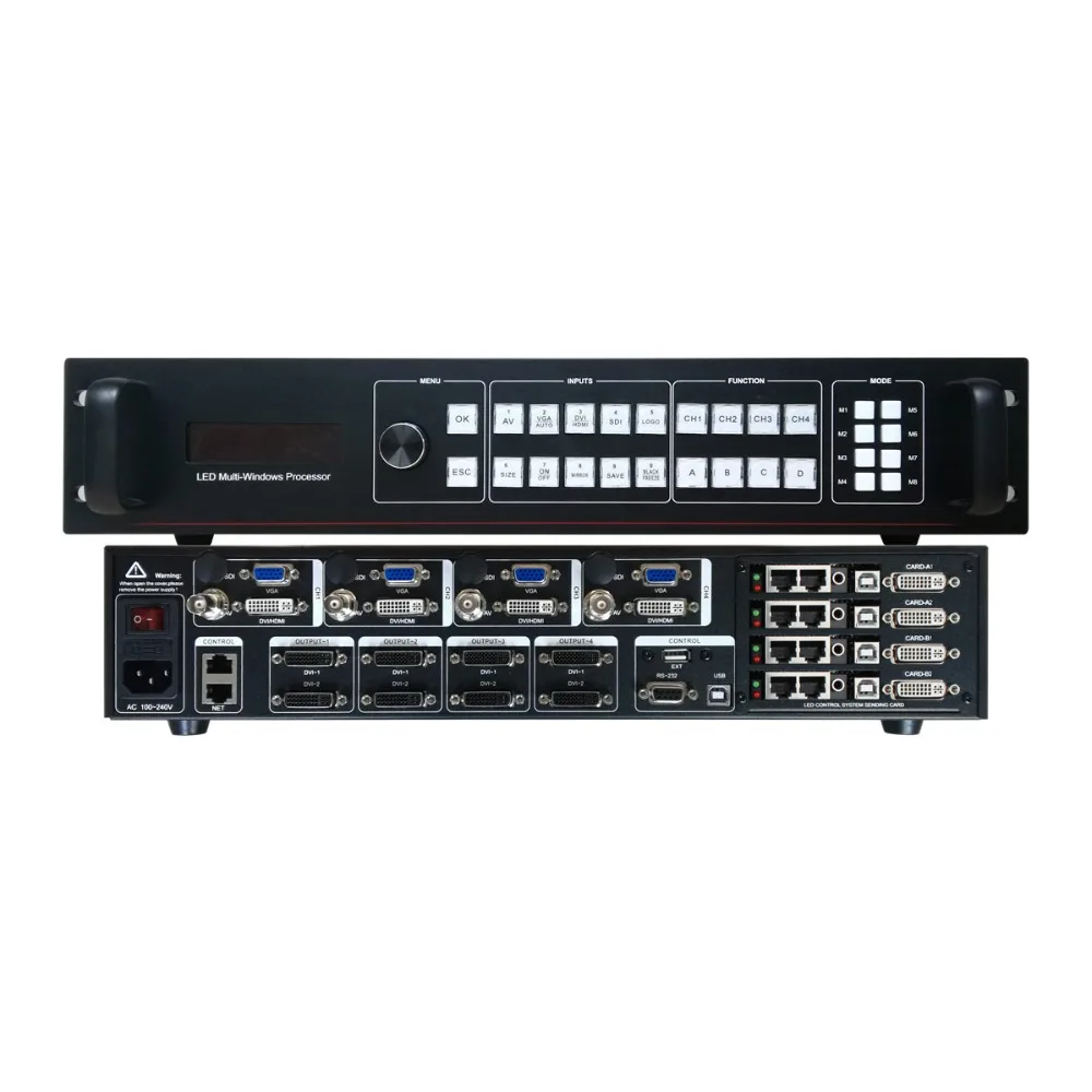 Amoonsky SC369B 8k новый дизайн светодиодный экран видеопроцессор входы