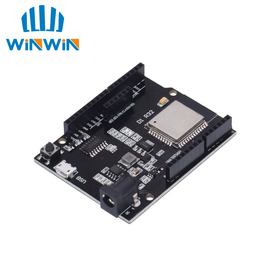 ESP32 для Wemos D1 Mini для Arduino UNO R3 D1 R32 wifi беспроводной Bluetooth макетная плата CH340 4M Memory One