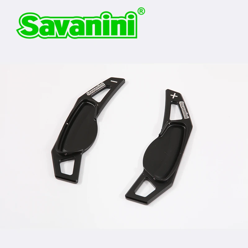 Savanini 2 шт алюминиевые подрулевые лепестки DSG удлинение лопасти для Mercedes-benz Smart Fortwo и Forfour Авто Стайлинг