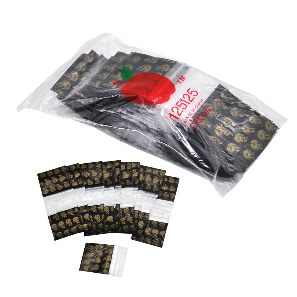 HONEYPUFF 100 шт./лот пластиковая упаковка сумки для хранения переносные дорожные