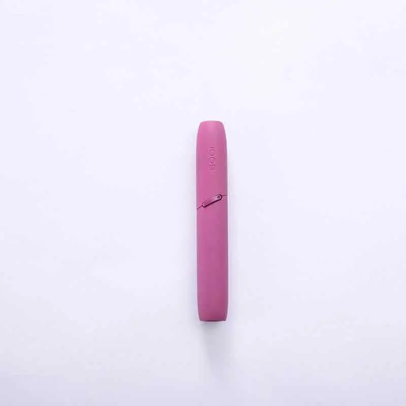 Фиолетовый 12 цветов сменный Внешний чехол для IQOS 3,0 аксессуары для электронных сигарет Внешний чехол с кнопкой верхний нижний чехол - Цвет: Фиолетовый