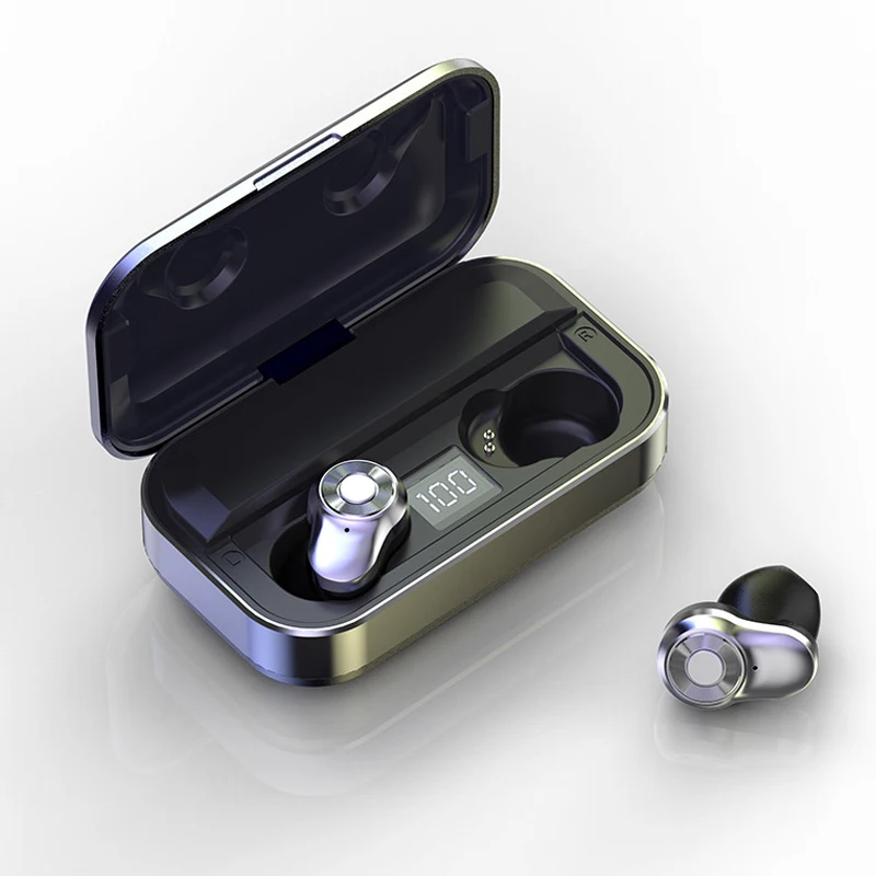 A6 TWS 5 0 Bluetooth наушники с сенсорным управлением металлический материал