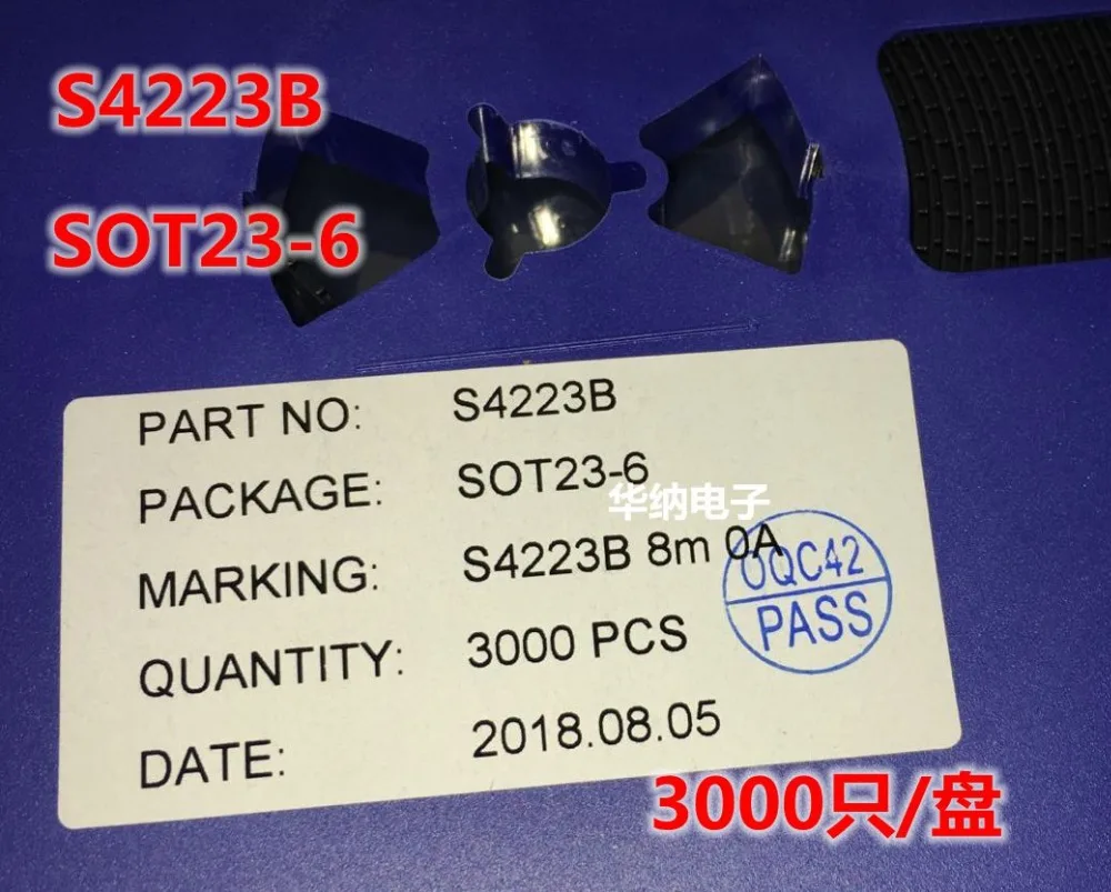 

SZFTHRXDZ 100% new original 3000pcs S4223B SOT23-6
