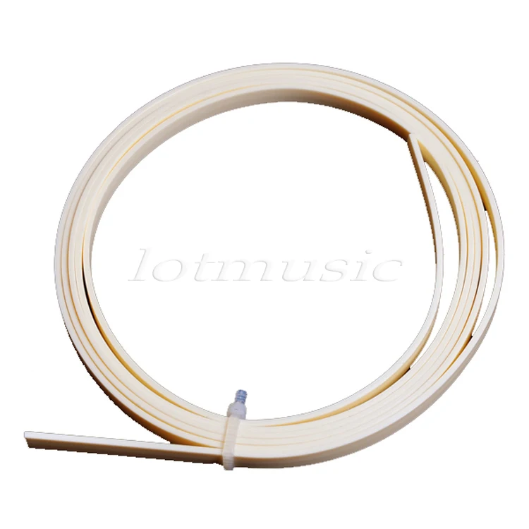 1 шт. кремовая лента для обвязки гитары цвета слоновой кости из АБС пластика 1650 мм
