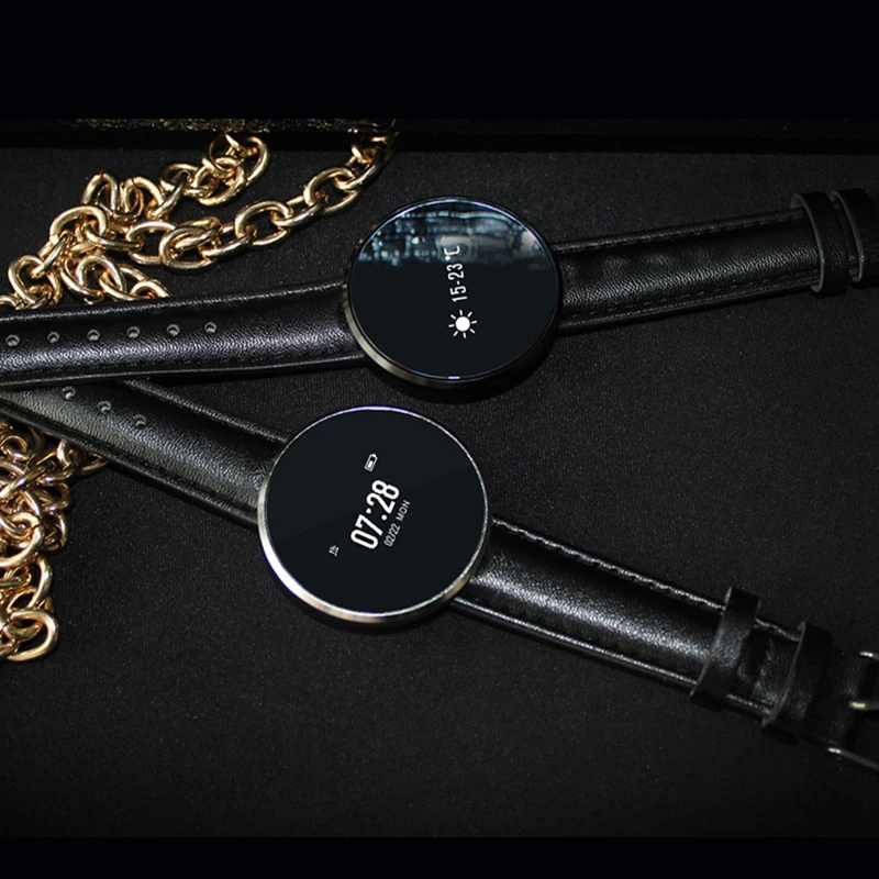 CF006 Мода сердечного ритма Мониторы Bluetooth Smart часы Водонепроницаемый умных часов