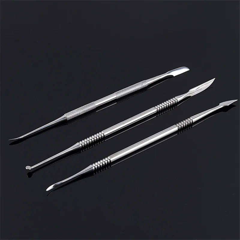 10pcs Teeth Scraper Waxing Carving Kit Dental Lab Tools Equipment Oral Hygiene Instruments Care with Case | Красота и здоровье