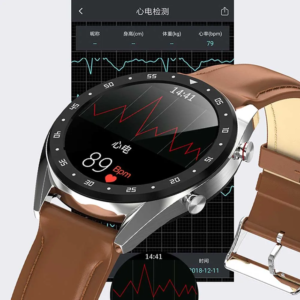 Microwear L7 сменный регулируемый ремешок для наручных часов из натуральной кожи