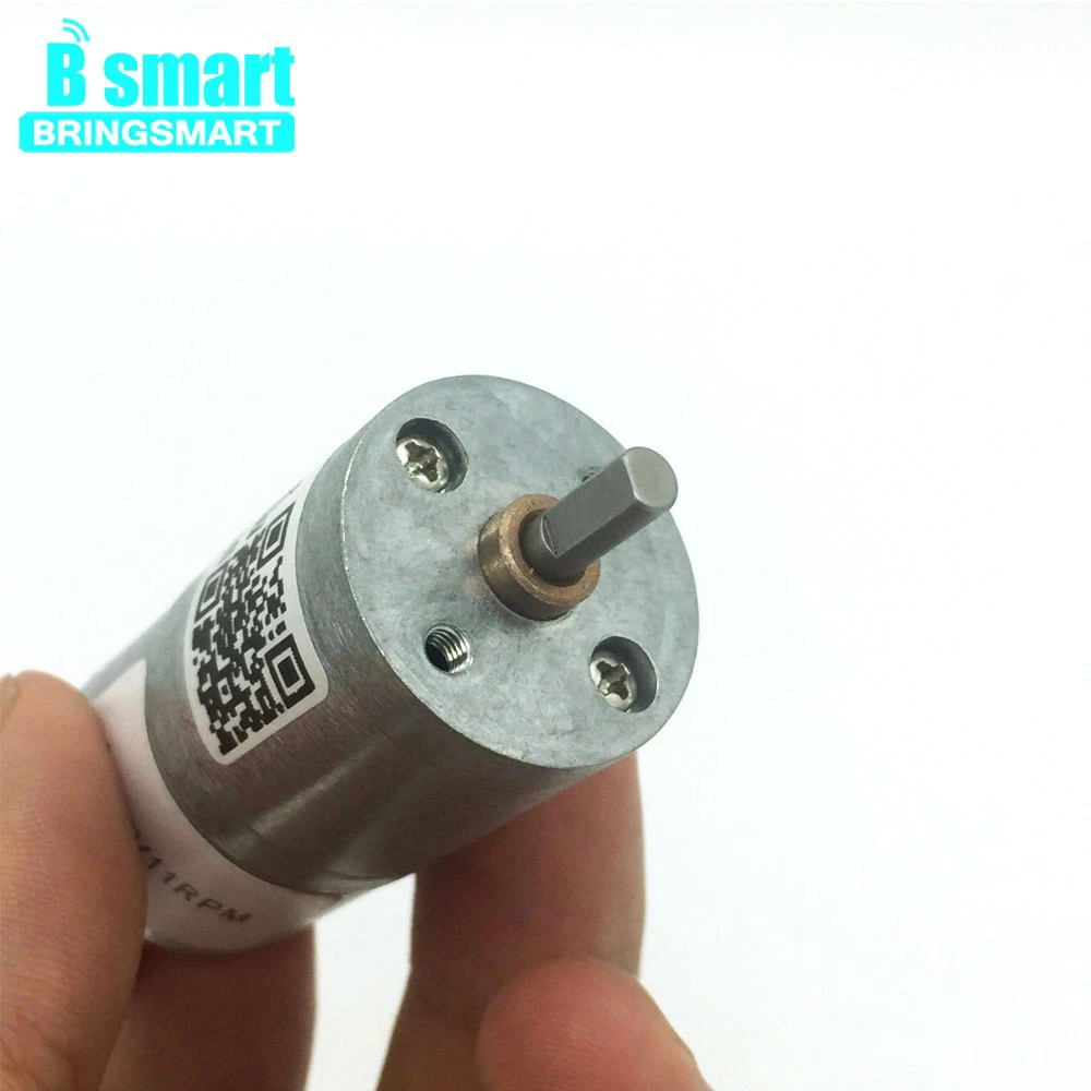 Bringsmart JGA25 2418 12v DC бесщеточный редукторный двигатель с низкой скоростью