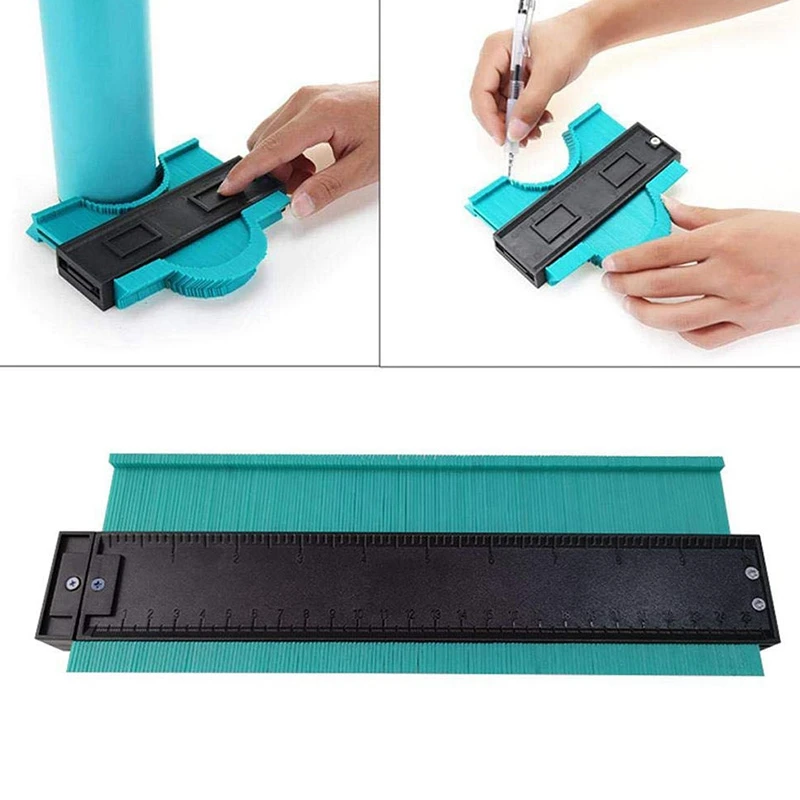 10 дюймов форма контура Дубликатор профиль Калибр плитки ламинат кромки