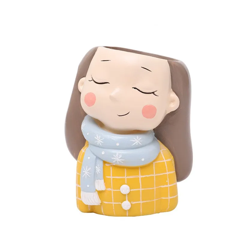 4 шт. зимние кактусы для девочек|Искусственные растения| |