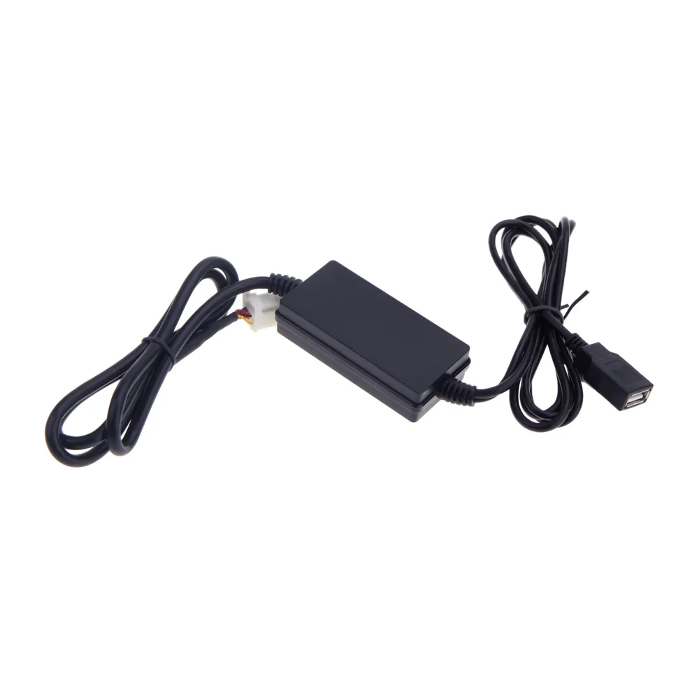 Профессиональный Автомобильный USB Aux-in кабель адаптер mp3-плеер радио интерфейс